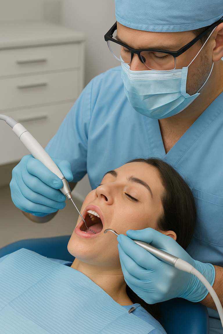 درمان عصب‌کشی دندان توسط متخصص در دندانپزشکی پارسیان نازی‌آباد